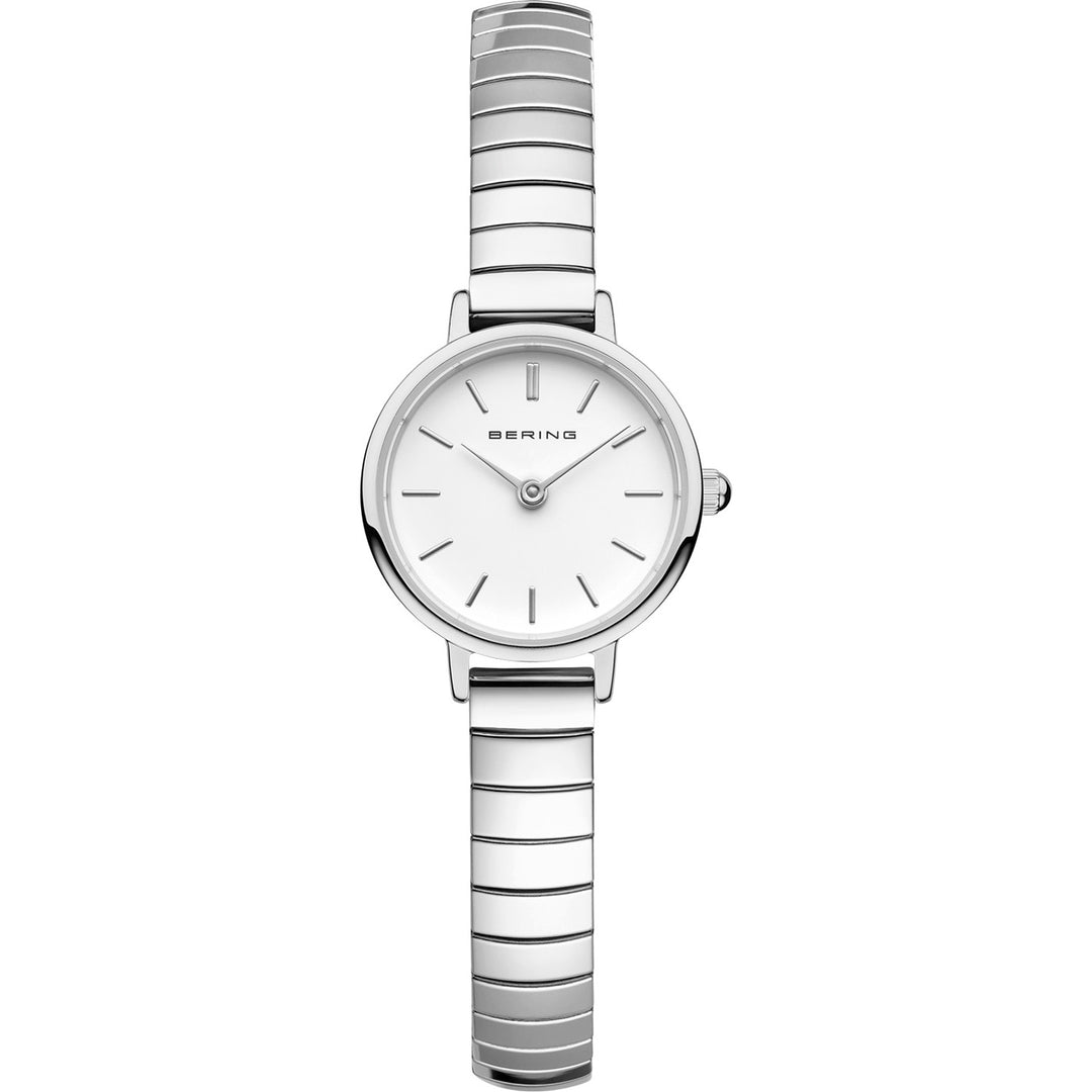 BERING Classic Damenuhr 11028-904 – Silber Milanaise Saphirglas