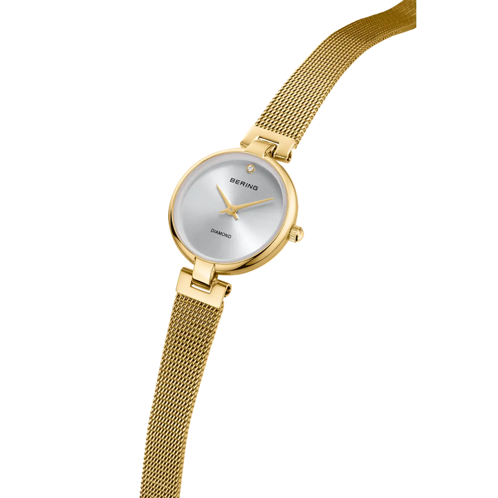 Bering Classic Damenuhr 17724-330, gold glänzend