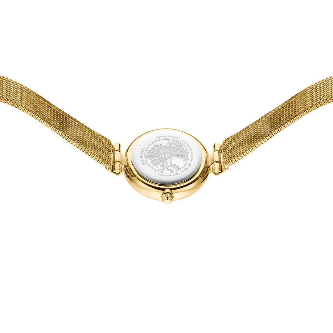 Bering Classic Damenuhr 17724-330, gold glänzend