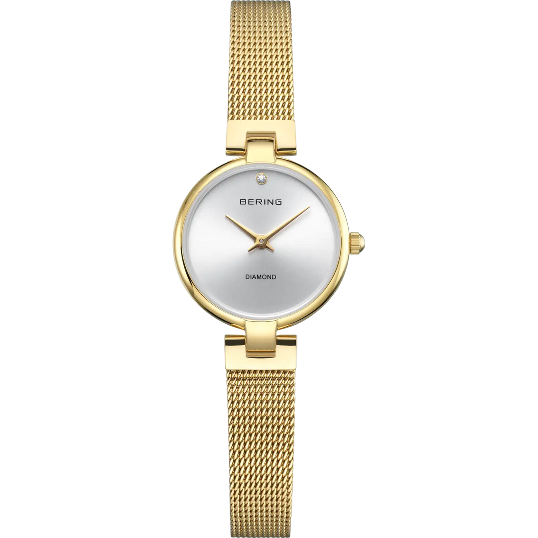 Bering Classic Damenuhr 17724-330, gold glänzend