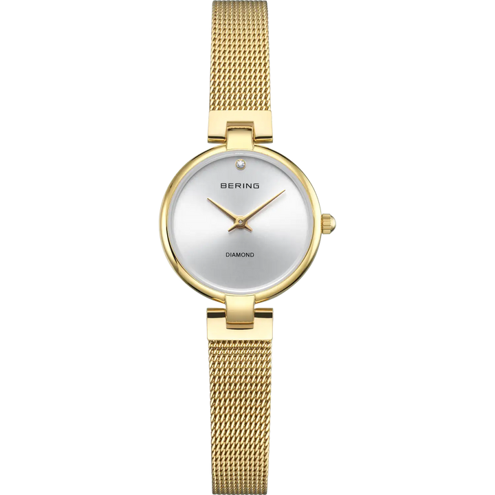 Bering Classic Damenuhr 17724-330, gold glänzend