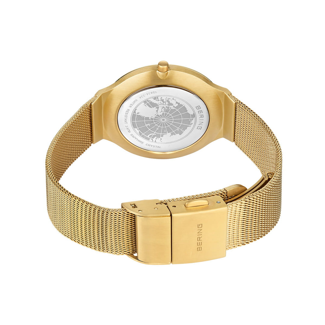 Bering Ultra Slim Damenuhr 18434-334 - Gold poliert/gebürstet