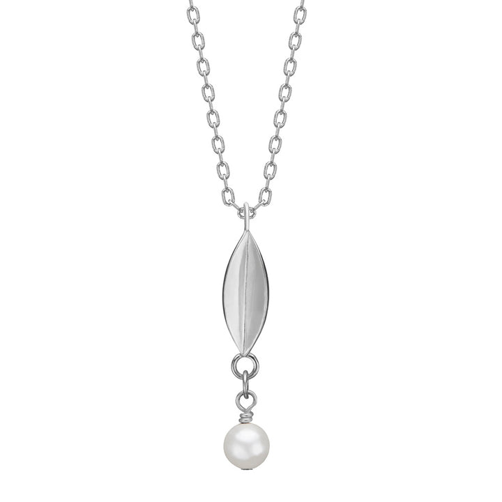 Halskette Theanor – Sterlingsilber, Perle