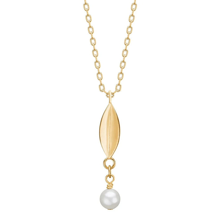 Halskette Theanor – Sterlingsilber, Perle