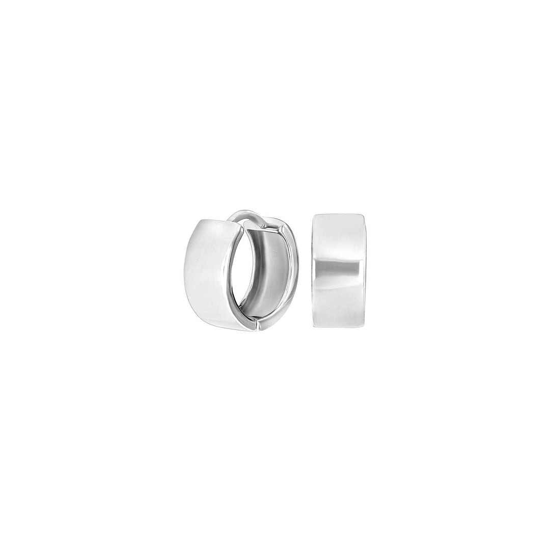Creolen SQUARE52 Sterlingsilber, 15 mm