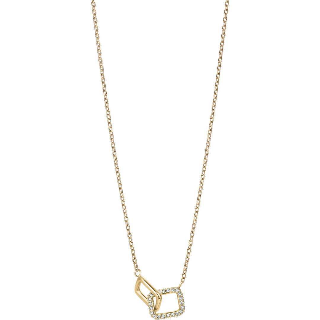 Bering Arctic Pavé Halskette goldfarben, 45 cm