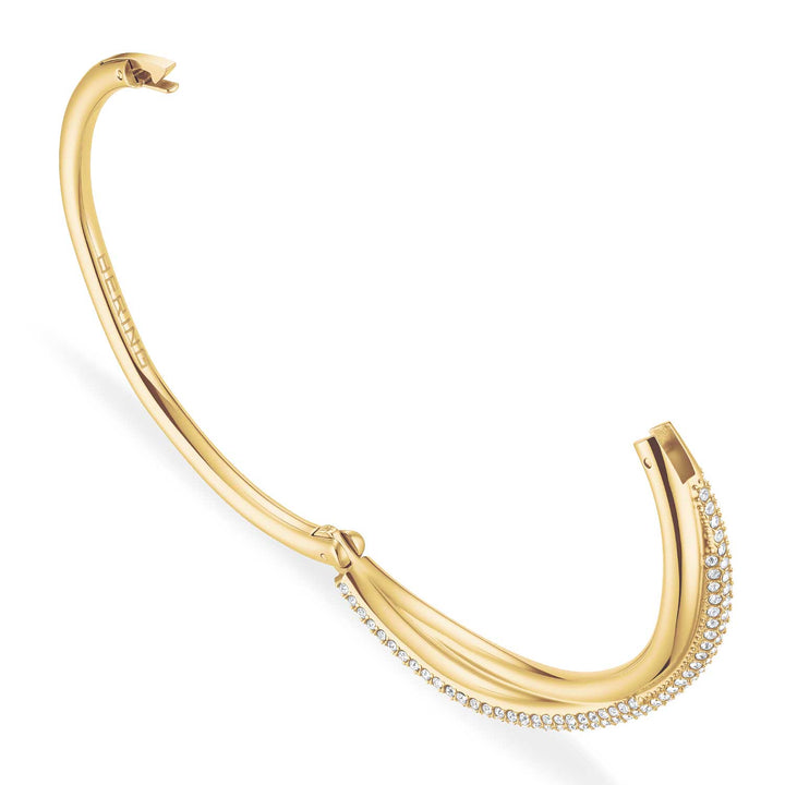Bering Arctic Pavé Armreif, goldfarben, 6 mm