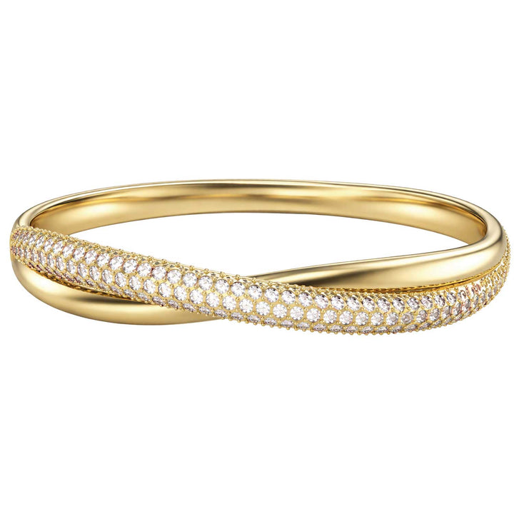 Bering Arctic Pavé Armreif, goldfarben, 6 mm
