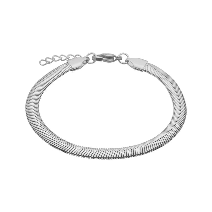Armband CALMA – Edelstahl & Vergoldet | 5 mm