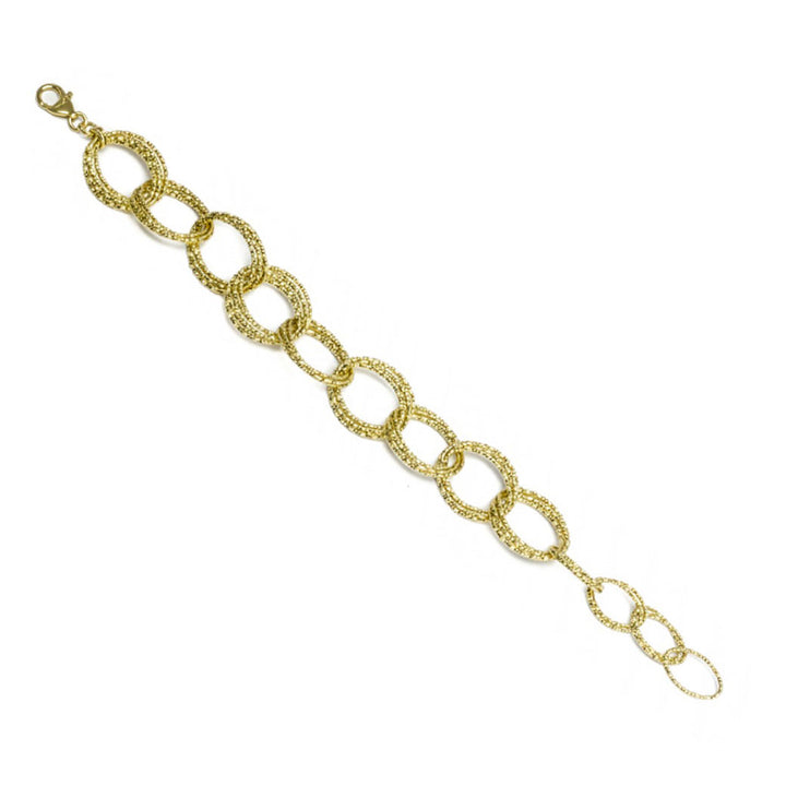 Armband Intrecci Goldgelb – Bocarol Damenarmband Bronze 22 cm