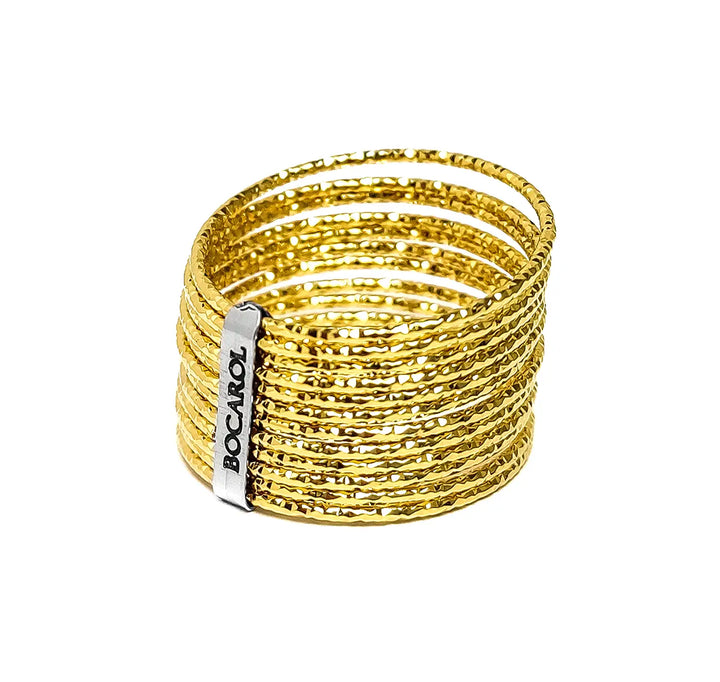 Ring Giunone Bronze Vergoldet | Bocarol
