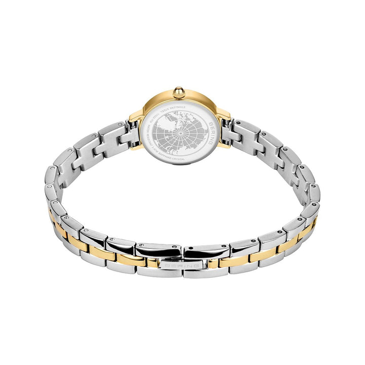 Bering Classic Gold 11022-714 | Zweifarbig & Saphirglas