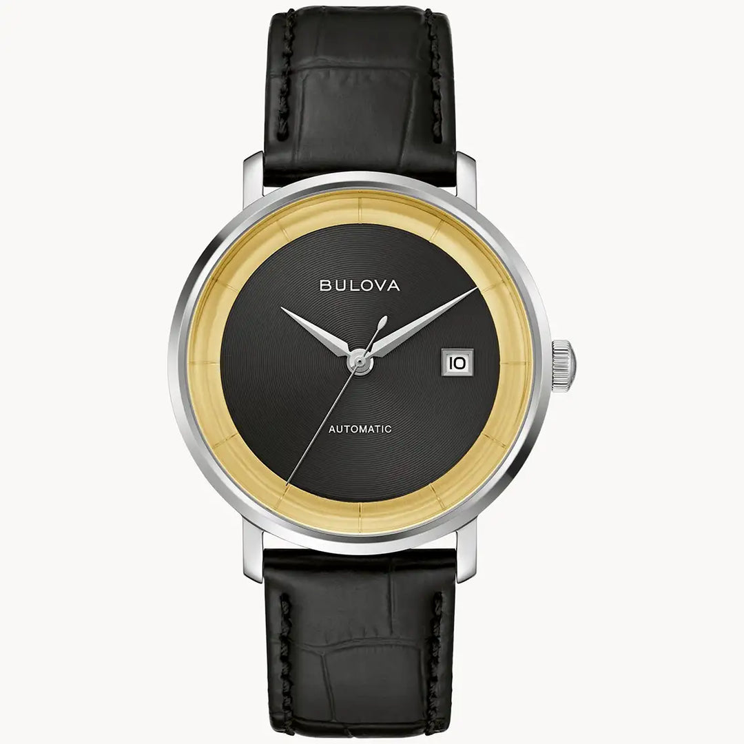 Bulova Rat Pack 96B406 Frank Sinatra Edition - Limitierte Automatikuhr mit Glasboden