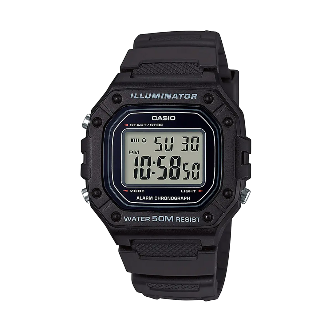 Casio W-218H-1AVEF Timeless Collection Herrenuhr