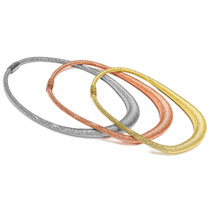 Collier Venere Silber Rhodiniert 45 cm