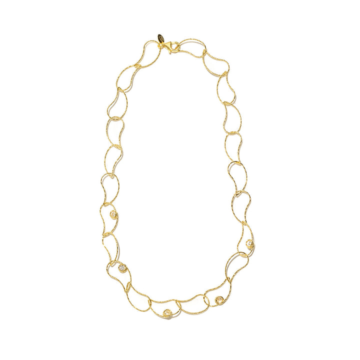 Collier Falgoccia Bronze vergoldet 45 cm
