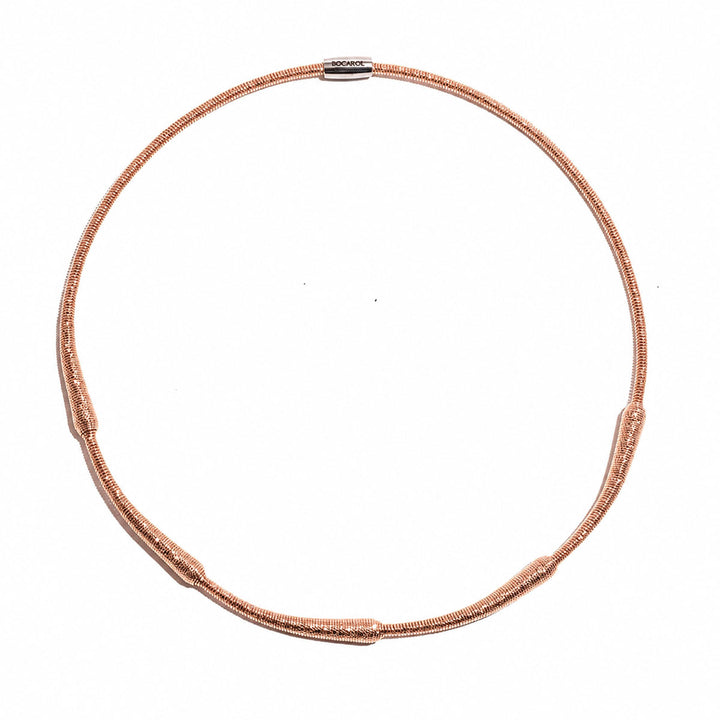 GIROSOFFIO Collier Bronze vergoldet – 42 cm – Bocarol