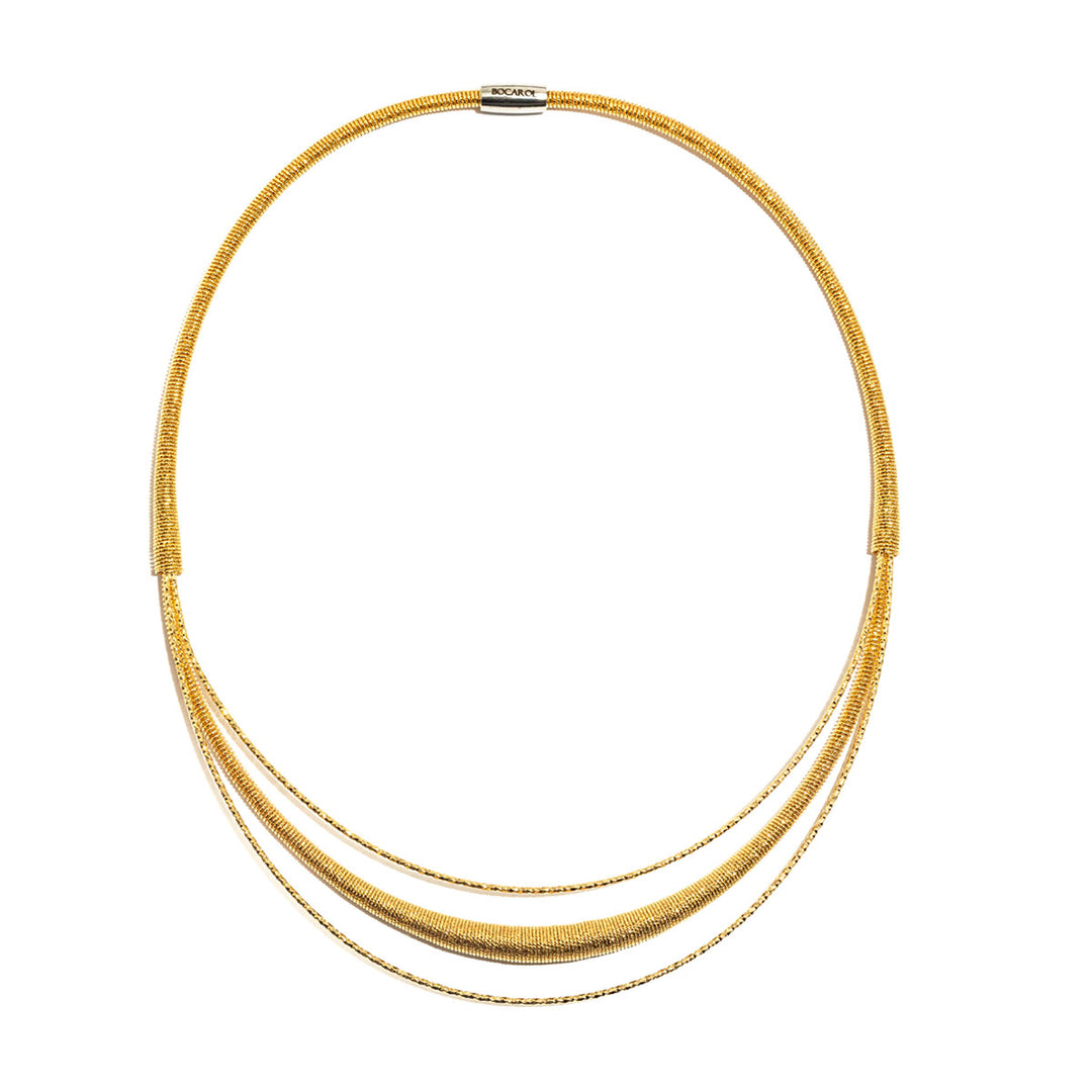 FILOMEGA Collier Bronze vergoldet – Bocarol