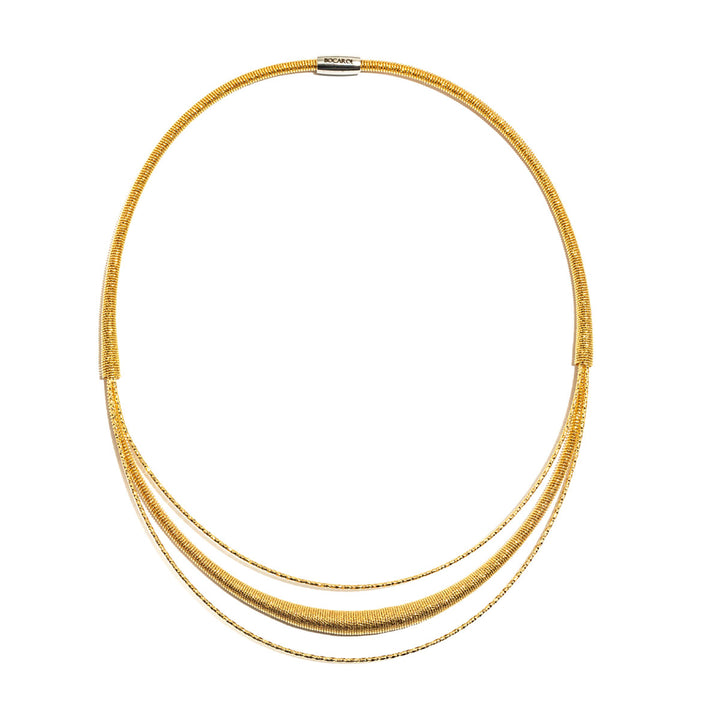 FILOMEGA Collier Bronze vergoldet – Bocarol