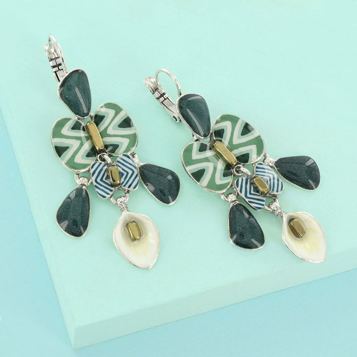 Taratata Ohrhänger Ephémère - Modeschmuck mit Hämatit & Glimmer