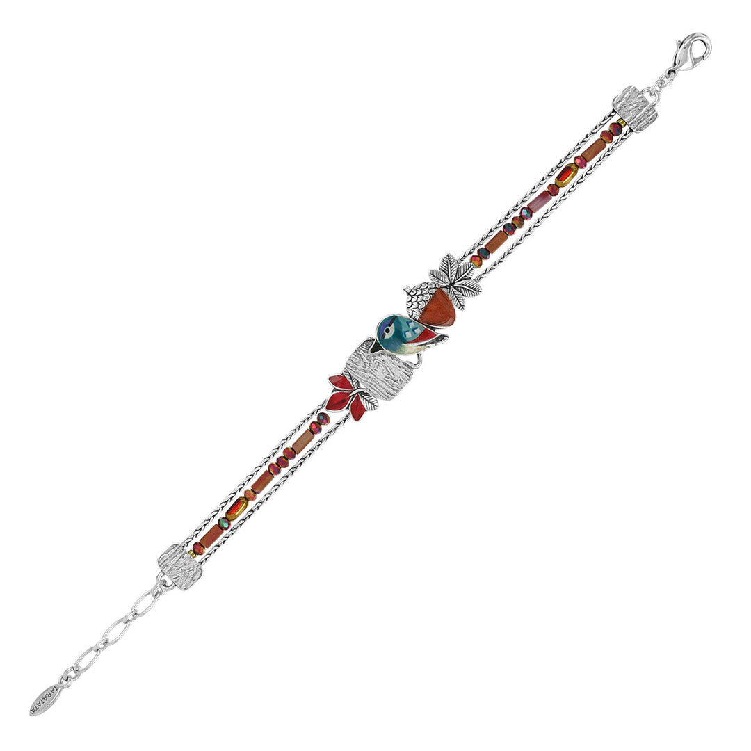 Taratata Armband Woody - Handbemaltes Tiermotiv | Modeschmuck
