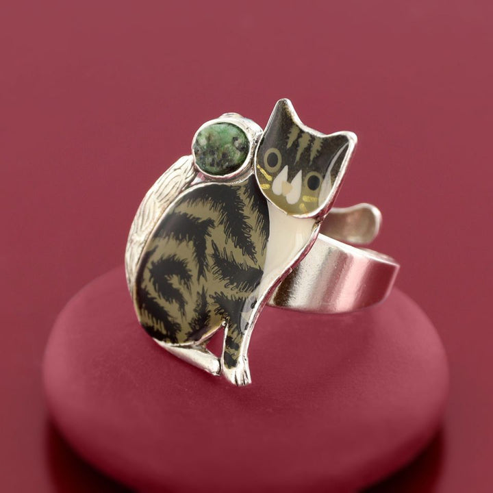 Taratata Ring Tabby – Ring mit Katzenmotiv