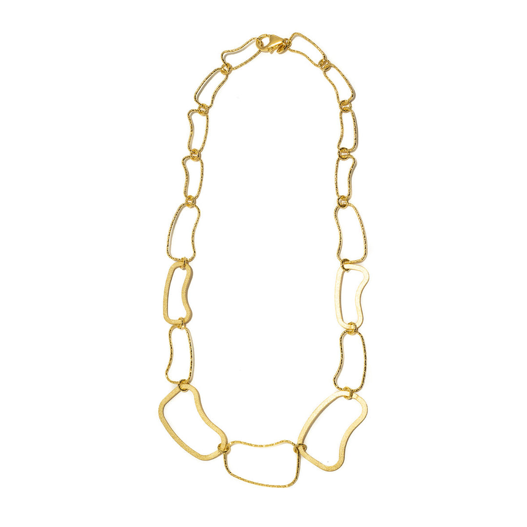 Collier Elisse Controversa Bronze vergoldet 50 cm