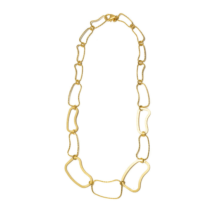 Collier Elisse Controversa Bronze vergoldet 50 cm