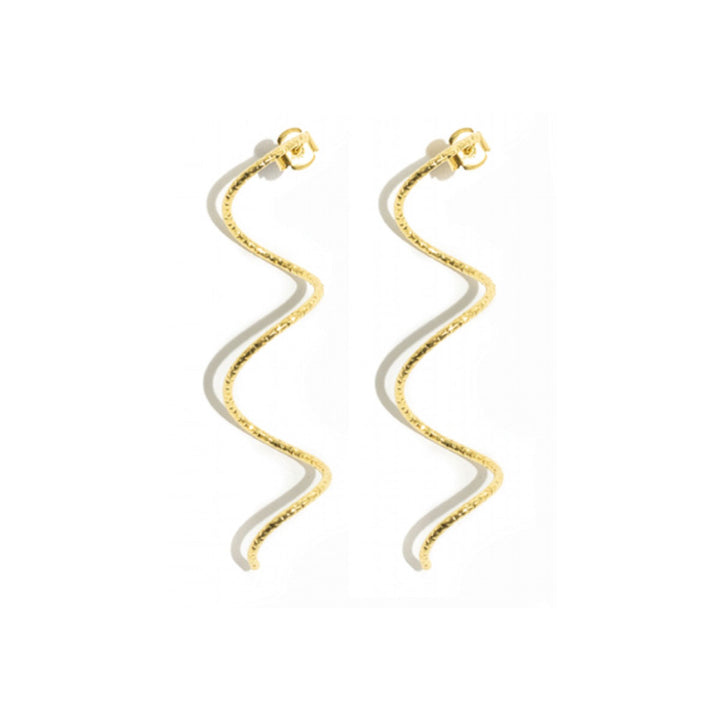 Ohrringe Easy Spiralförmig Bronze Vergoldet | Bocarol