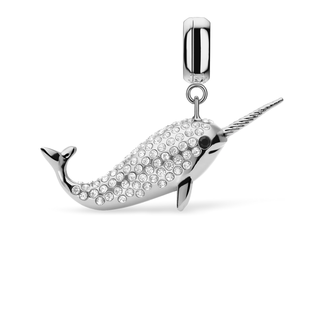 Bering Halskette Polar Narwhale Wilma silber
