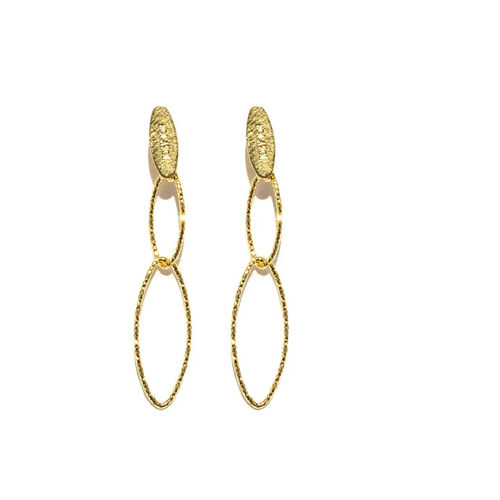 Ohrringe Bronze vergoldet – Bocarol