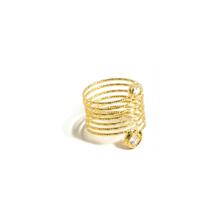 Ring Cassiopea Bronze vergoldet