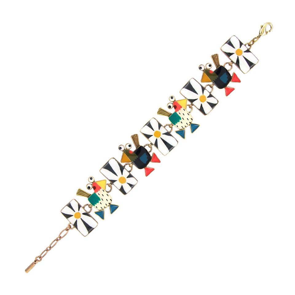 Taratata Armband Roule Ma Poule – Buntes Statement-Armband
