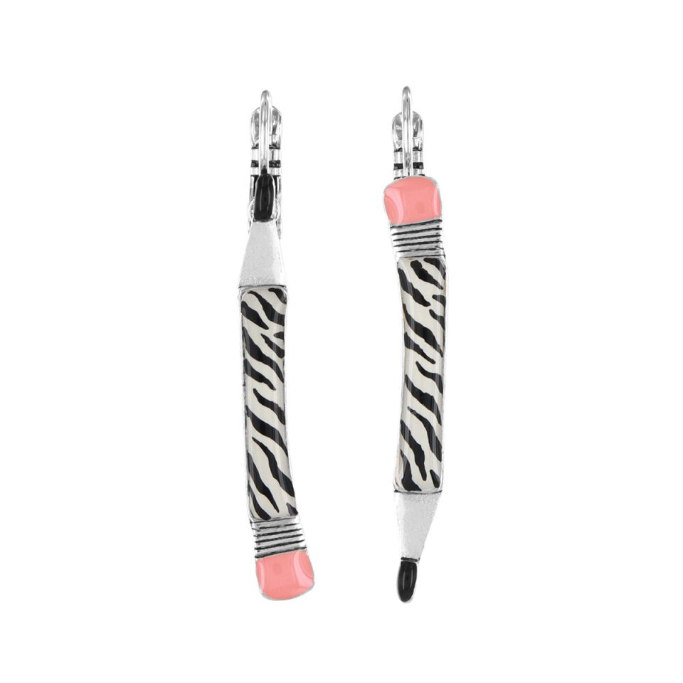Taratata Ohrstecker Gomme – Bunte Statement-Ohrringe mit handgemalten Mustern