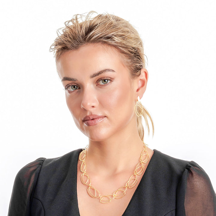 Collier Cucco Bronze vergoldet 50 cm