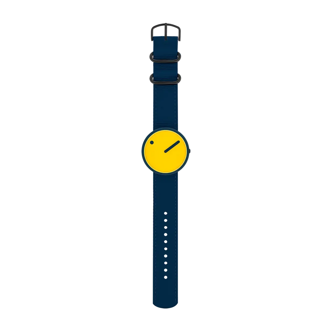 Picto Armbanduhr Pink Reef R44024-R001 Navy Blue recycled strap