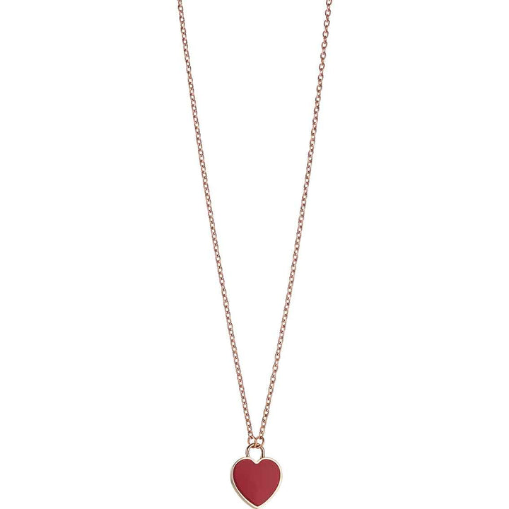 Bering Arctic Symphony Schmuckset 431-715 - Rosé gold glänzend | Halskette & Ohrringe