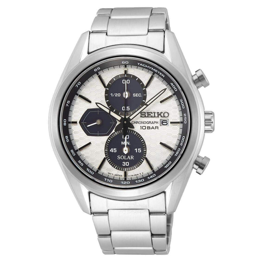 Seiko Herrenuhr Macchina Sportiva SSC769P1 Chronograph Solar - My Fine Jewellery