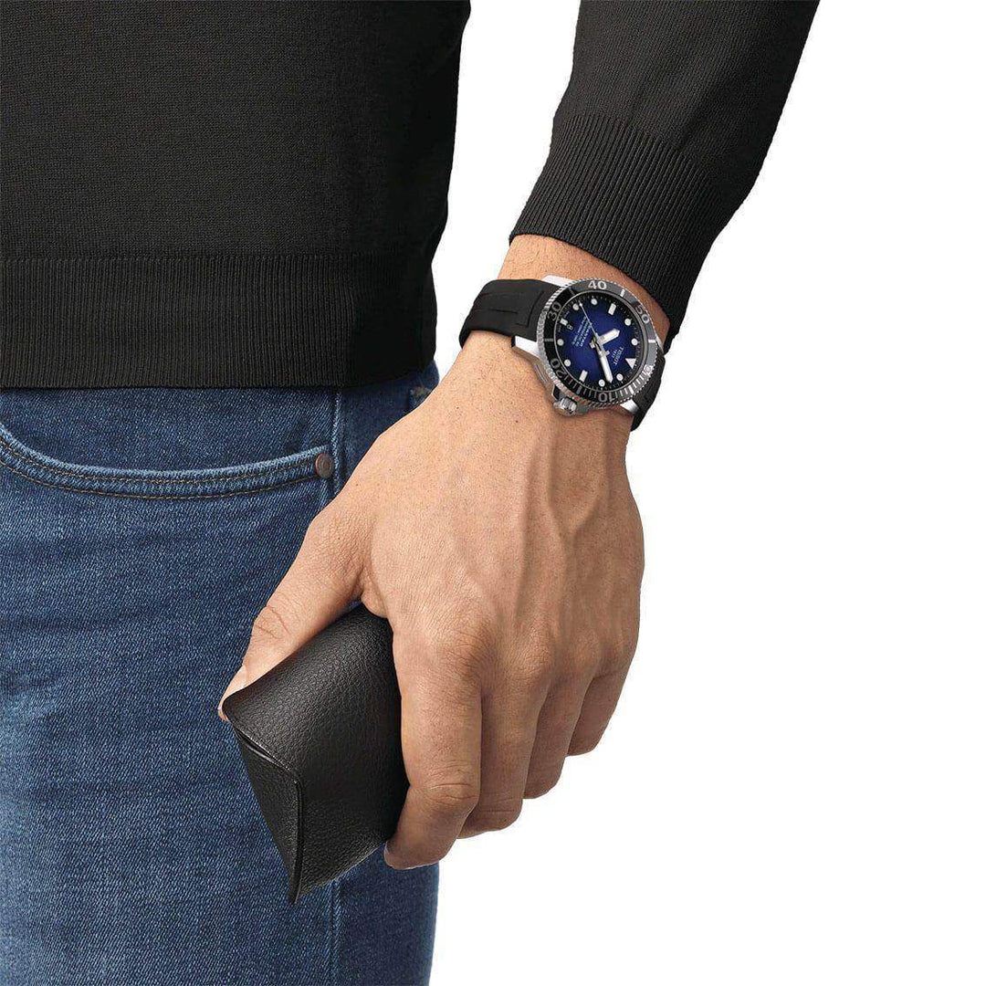 Tissot Herrenuhr Seastar 1000 Powermatic 80 Silicium T120.407.17.041.00 - My Fine Jewellery