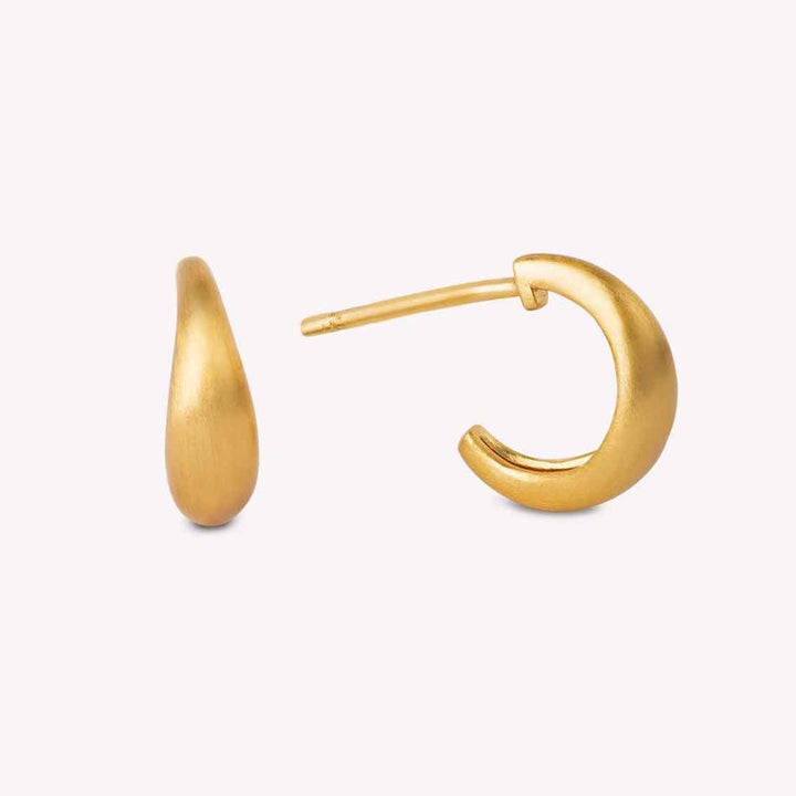 Ohrstecker "Ocean Flow Hoops small"
