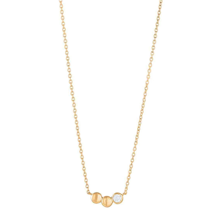 Vergoldete Silber Halskette FLIKANOR 11 mm - My Fine Jewellery