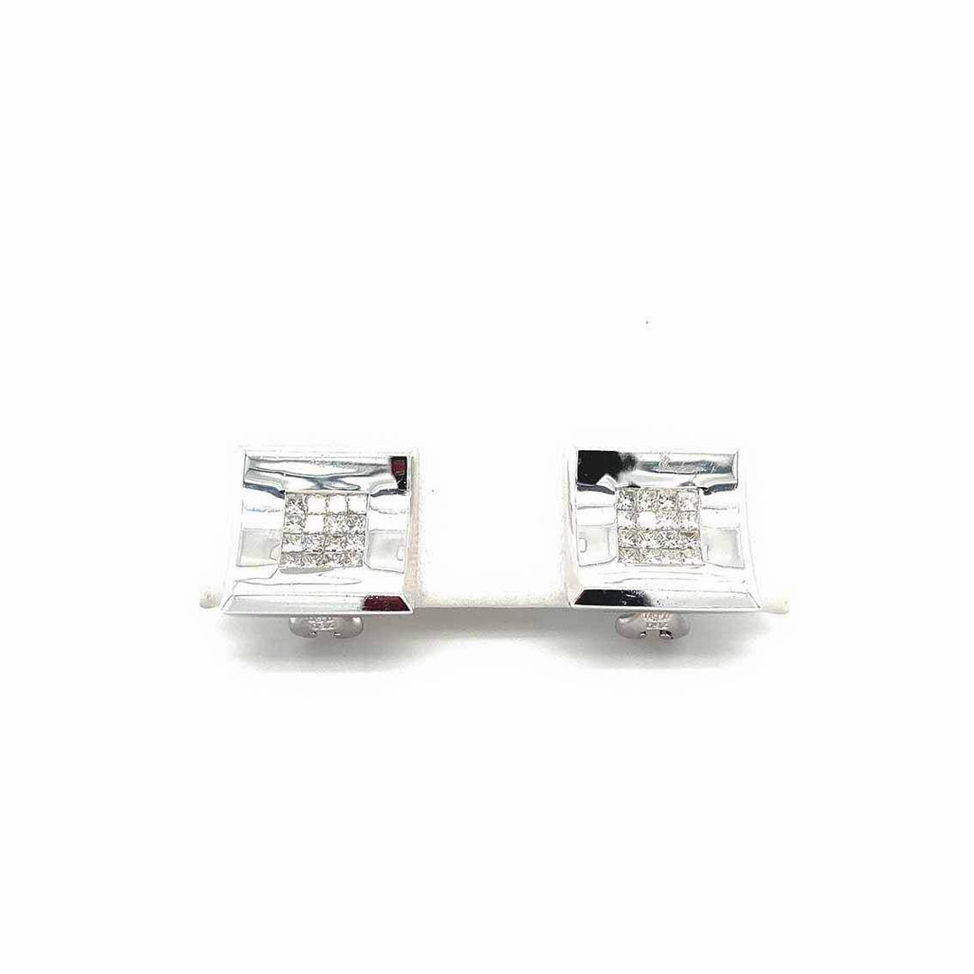 Ohrstecker, 750 Weißgold, Diamant - My Fine Jewellery
