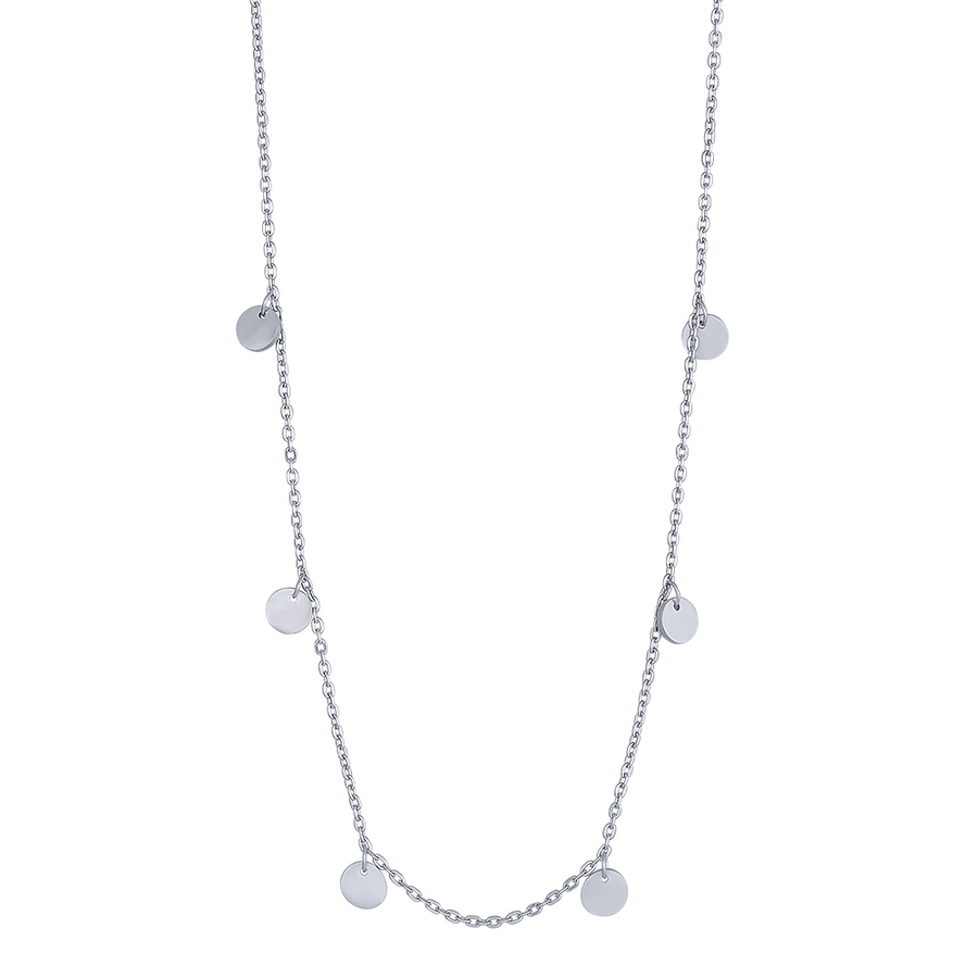 Nordahl Andersen rhodinierte Silber Halskette DISC52 5mm - My Fine Jewellery